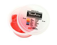 CanDo Sparkle Theraputty - 2 oz - Red - Soft