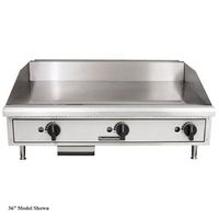 Toastmaster TMGM48 48" Manual Control Gas Griddle
