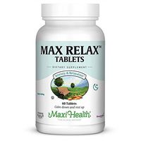 Maxi Health Max Relax - Stress Buster - Quick Acting - Non Addictive - 60 Tablets - Kosher