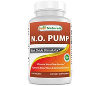 Best Naturals Nitric Oxide NO Pump 3000 mg per Serving 120 Tablets