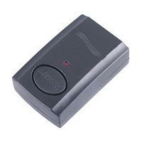 KINGZER Security Door Window Vibration Detector Alarm Magnetic Bar Black