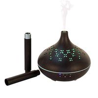 Smart Wi-Fi Essential Oil Diffuser - App Control Compatible with Alexa, 400ml Aroma Diffuser Air Freshener for Home Humidifiers for Relaxing Atmosphere in Bedroom and Office, Waterless Auto Shut Off