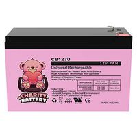 12V 7AH Charity Battery SLA Sealed Lead Acid for Alarm Systems, Verizon Fios and More!