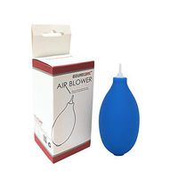 Mini Squeeze Ball Pump Duster Ear Mold Dust Cleaner Air Blower for Hearing Aids Camera Lens, Watch (Blue(Plastic))