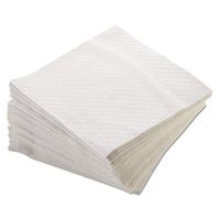 Morcon Paper Dinner Napkins, 1-Ply, 17 X 17, White