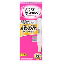 FIRST RESPONSE Early Result Pregnancy Tests 2 EA - Buy Packs and SAVE (Pack of 4)