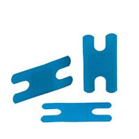 First Aid Only 1-692 Blue Metal Detectable Fabric Knuckle Bandages (Pack of 1500)