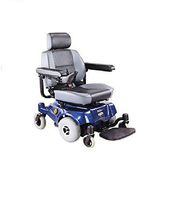 Compact Mid-Wheel Drive Power Chair, Silver