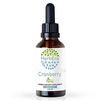 Cranberry A60 Alcohol Herbal Extract Tincture, Organic Cranberry (Vaccinium Macrocarpon) Dried Berry (2 fl oz)