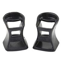 Zoylink 1 Pair High Heel Cap Slip-proof Anti-scratch High Heel Protector Heel Cap
