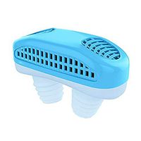 Nose Vent, 2 in 1 Snore Stopper and Nose Purifier, Anti Snoring Device Air Purifier Filter to Stop Snoring for Easy Breathing and Comfortable Sleep for Men, Women, Kids (Blue)