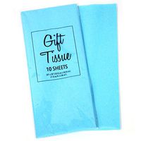 Gift Wrap Tissue Paper 20” X 20”, Premium Quality Tissue Paper, Solid Color - 100 Sheets (Light Blue)