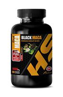 antioxidant Boost - Black MACA 1000MG - Extra Strength Formula - Potent Mood and Energy Booster - Black maca Powder - 1 Bottle (90 Capsules)