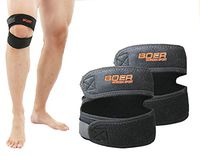 Ffox Knee Support, Open-Patella Stabilizer with Adjustable Strapping & Extra-Breathable