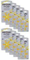 Rayovac Extra Type 10 Hearing Aid Batteries Zinc Air P10 PR70 ZL4 Pack of 60