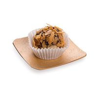 Small Bamboo Plate with Raised Edges, Small Bamboo Dish - Square - 2.3" x 2.3" - Great for Catering, Buffets & Food Trucks - 100ct Box - Restaurantware