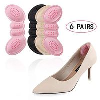 (12PCS) Heel Cushions,Heel Pads,Heel Grips, High Heel Liners, Heel Pads Shoe Inserts Great for Blisters,Calluses,Heel Pain&Loose Shoes.