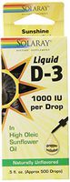 Solaray Liquid D-3 1000 IU Supplement, 0.5 Fluid Ounce