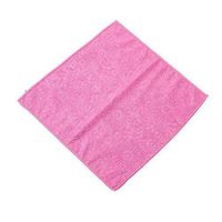 memorytime Kitchen Dish Cleaning Drying Cloth Rag,Microfiber Water Absorbent Hand Towel Pink