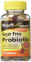 Mason Vitamins Sugar Free Probiotic Gummies, 60 Count