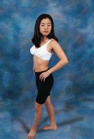 Pull-up Legging-Non-Zippered, Above Knee (Medium, Black)