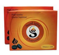 Charcoal Tablets for Incense – Quick Light Coal Tablets – Charcoal Disks – 33 mm Coal Rolls – Coal Briquettes – Slow Burn - Instant Lighting (200)