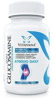 Vitavana Glucosamine Chondroitin MSM :: 4700mg Daily (180 Capsules) :: Advanced Joint Supplement Supports Flexibility and Healthy Joints :: Complete Joint Care Formula :: 100% Money-Back Guarantee