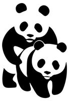 Panda Sex Humping Funny - Sticker Graphic - Auto, Wall, Laptop, Cell, Truck Sticker for Windows, Cars, Trucks