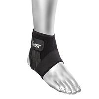 Zamst A1-S Right Ankle Brace, Black, Medium