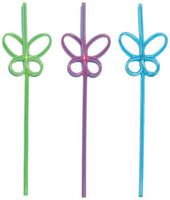 Butterfly Straws (6 count)