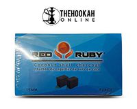 RED Ruby Coconut Charcoal 72 Cubes 25x15x15mm Charcoal Cubes for Shisha/Incense