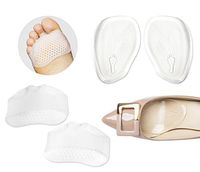 2 Pairs - Forefoot Metatarsal Pads, Foot Gel Cushion Pads (Metatarsal Pads / 2 Pairs)