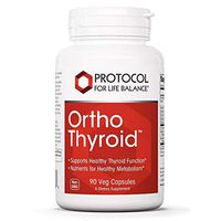 Protocol For Life Balance - Ortho Thyroid - Supports Healthy Thyroid Function and Provides Nutrients for Healthy Metabolism, Cognitive Brain Function, and Energy Production - 90 Veg Capsules
