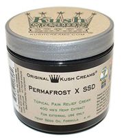 Kush Creams - Permafrost x SSD - Emu Oil & Hemp Oil Infused with 30+ Herbal Ingredients - Topical Pain Relief Cream with Aromatherapy - Award Winning - Doctor Recommended - Lab Tested - 4 oz Jar