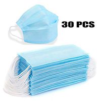 30 PCS Disposable Filter 3-ply Face Mask Personal Protection Dust-Proof Anti Spittle Eye Mask for Earloop health protection