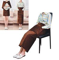 Multipurpose Electric Knee Leg Cosy Warmer, Heating Pad Blanket, Wheelchair Accessory 9 Adjustable Temperature Levels Pain Relief for Waist or Knee,Brown