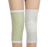 DU&HL Bamboo Charcoal Fiber Knees Warm Keeper Knee Sleeve Leg Support Brace Pads Kneecap For Outdoor Sports Volleyball Basketball Dance Cycling Climbing Yoga , gray , L