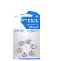 Size13, ZA13,PR48 Hearing Aid Batteries (6)