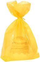 Cello Treat Bags 5"X11.25" 20/Pkg-Yellow
