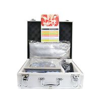 Saweyona Detox Machine A01 by DHL Detox Foot Spa Health Care Ionic Foot Massage Ion Cleanse Ionic Foot Care Tool Ion Detoxification with FIR Belt Aluminum Case