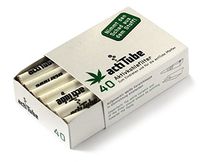 actiTube - Activated Charcoal Filters for Rolling 9mm - 1 Box = 40 Filters