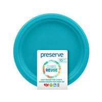 Preserve 7616 Go Lightweight BPA Kitchen Supplies, Small Plates, Aqua