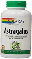 Solaray Astragalus Supplement, 400mg, 180 Count