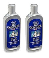 Goddard's Silver Polish Liquid, Tarnish Remover, 7 oz, Pack of 2