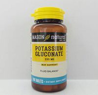 Mason Potassium Gluconate 595 mg 100 Tablets