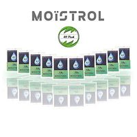 Homlux 20 Pack 62 Percent RH Humidity Packs, 2-Way Humidity Control for Herb Flower Packs, Natural Plant Fiber and Polymer Materials Based, Bio-degradable and Leak Free, 1.5 Gram