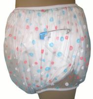 Baby Pants Lollidot Print Adult Pullon Plastic Pants - Two Extra Large