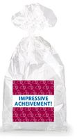 Dark Pink Impressive Achievement! Party Favor Bags with Ties - 12pack