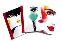 For Arts Sake Trio Notes Set of 3 Mini Notebooks Foil Accents, 5 x 3.5 Inch (Fashion)