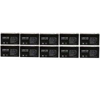 Universal Power Group 6V 12Ah UPS Battery for Carpenter Watchman APX - 10 Pack